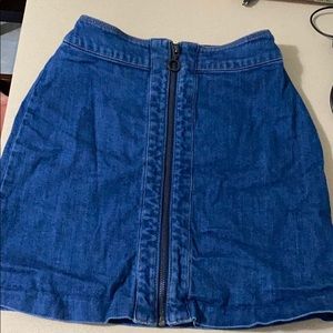 Denim skirt